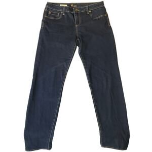 Kut Women Diana Skinny Jeans size 8 Dark Blue High Rise Slim Leg Stretch